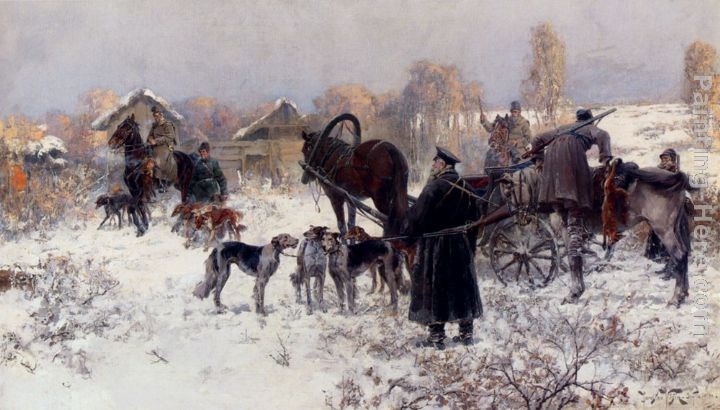 Jaroslav Fr. Julius Vesin The Hunting Party